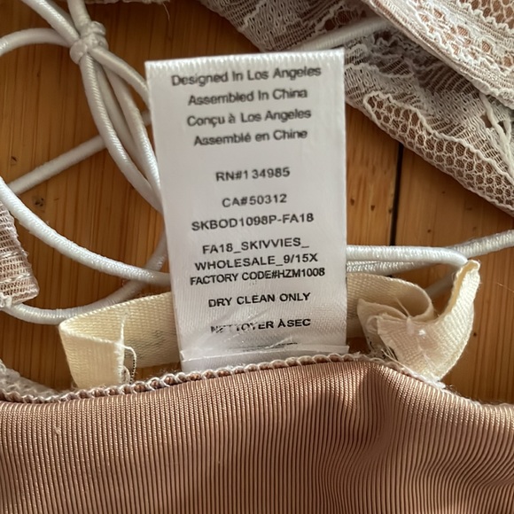 NWT For Love and Lemons Romy Bodysuit - Picture 9 of 17